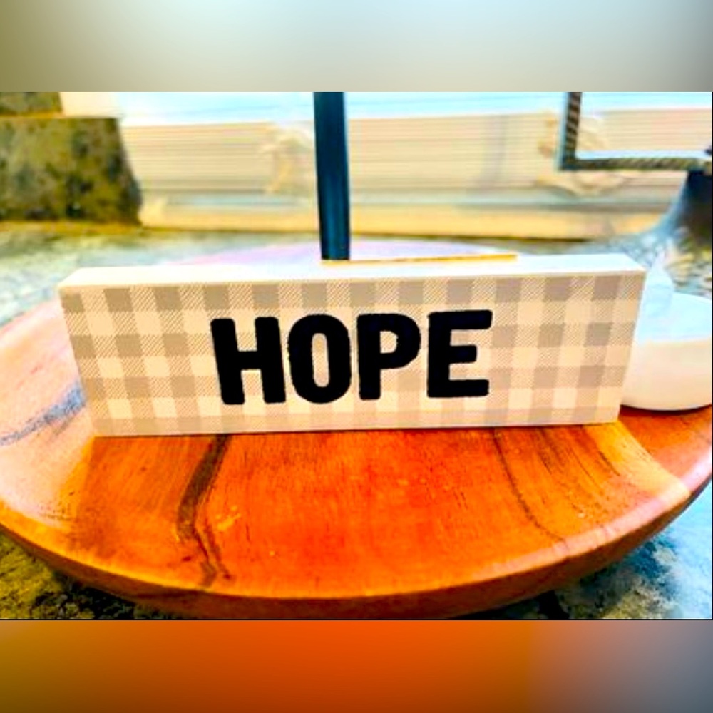 *Hope Plaid Mini Block